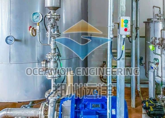 Производственная линия 380V биодизеля эстерификации отростчатая с выгонкой жирной кислоты управлением PLC