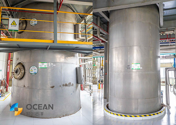 Оборудование физического Deacidification дезодорируя для технологии переработки нефти запатентованной оборудованием