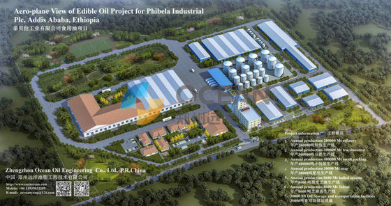 Оборудование 30-1500TPD рафинировки пищевого масла Dewaxing масла энергосберегающее
