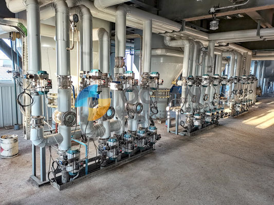 Рафинировка завода нефтеперерабатывающего предприятия рисовых отрубей 20-500TPD непрерывный физический