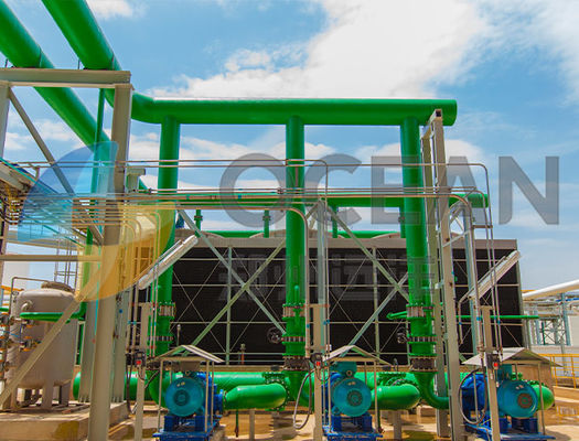 Масло завода 1000-1500TPD Pretreatment пищевого масла CPO/FFB отжимая машинное оборудование