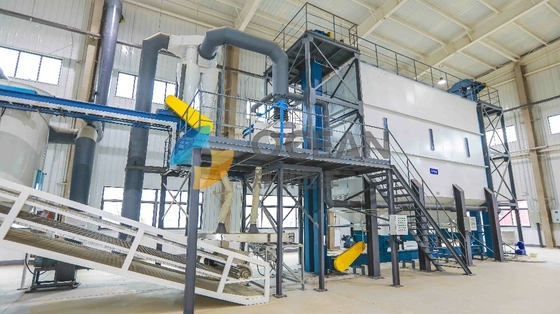 Химический завод Pretreatment пищевого масла OEM обрабатывая подгонянную температуру