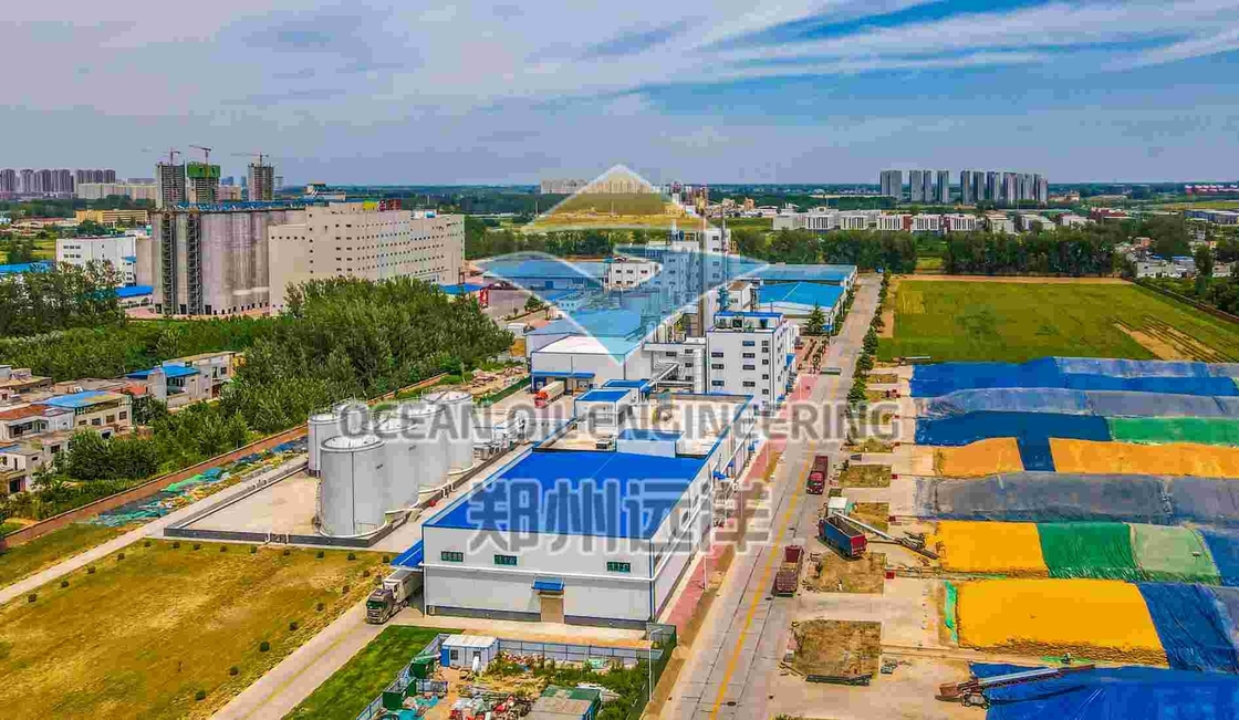 Полная установка предварительной обработки пищевого масла Аотуматик с установкой на месте и Шакелонгом