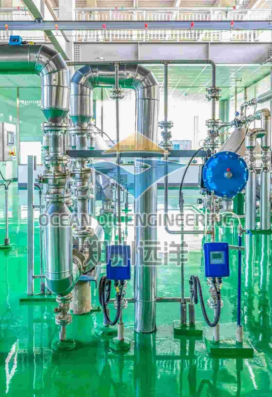 Фракционирующая установка API 650 для пальмового масла с давлением 0,3 МПа